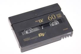 Mini DVs and High 8 camcorder tapes